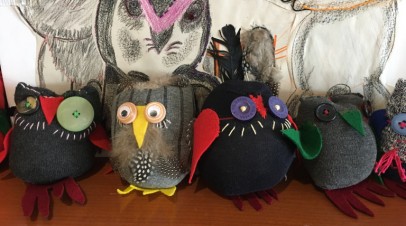 Having a Hoot with Sock Owls
